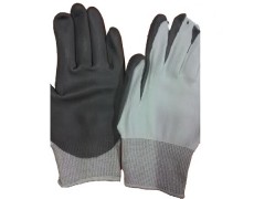 D-Găng tay chống cắt Dyneema Phủ PU màu trắng